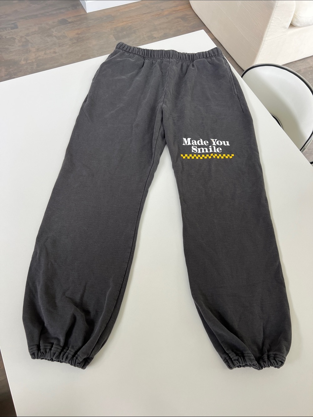 The Mayfair Group made you smile jogger sweatpants size M/L